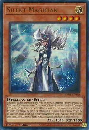 Image of Silent Magician (UR) (RA02-EN012) - 25th Anniversary Rarity Collection II 1st Edition