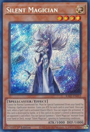 Image of Silent Magician (Secret Rare) (RA02-EN012) - 25th Anniversary Rarity Collection II 1st Edition