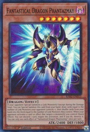 Image of Fantastical Dragon Phantazmay (Alternate Art) (RA02-EN013) - 25th Anniversary Rarity Collection II 1st Edition