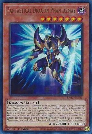 Image of Fantastical Dragon Phantazmay (Alternate Art) (UR) (RA02-EN013) - 25th Anniversary Rarity Collection II 1st Edition