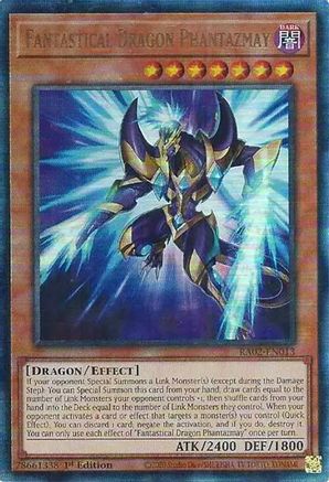Image of Fantastical Dragon Phantazmay (Alternate Art) (PUR) (RA02-EN013) - 25th Anniversary Rarity Collection II 1st Edition