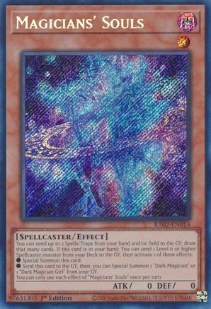 Image of Magicians' Souls (Secret Rare) (RA02-EN014) - 25th Anniversary Rarity Collection II 1st Edition