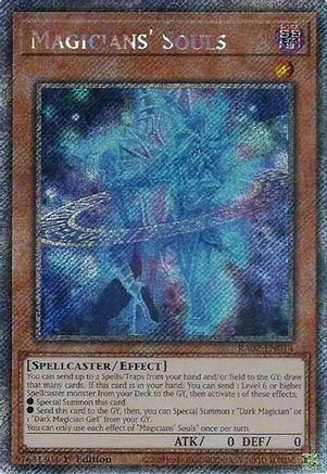 Image of Magicians' Souls (Platinum Secret Rare) (RA02-EN014) - 25th Anniversary Rarity Collection II 1st Edition