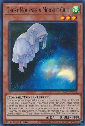 Image of Ghost Mourner & Moonlit Chill (Alternate Art) (RA02-EN015) - 25th Anniversary Rarity Collection II 1st Edition