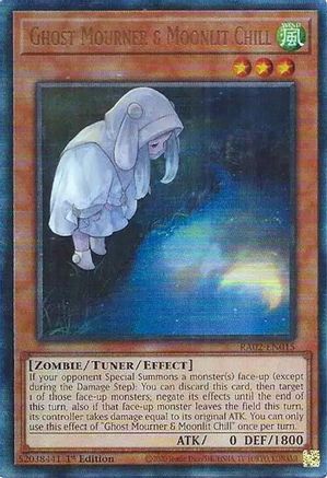 Image of Ghost Mourner & Moonlit Chill (Alternate Art) (PUR) (RA02-EN015) - 25th Anniversary Rarity Collection II 1st Edition