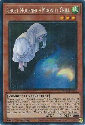 Image of Ghost Mourner & Moonlit Chill (Alternate Art) (PCR) (RA02-EN015) - 25th Anniversary Rarity Collection II 1st Edition