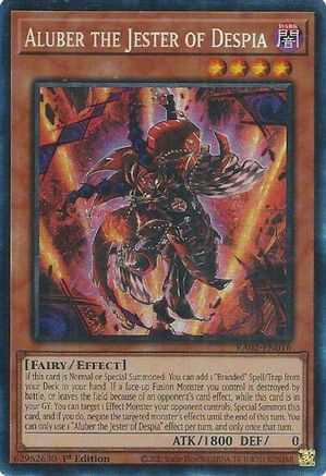 Image of Aluber the Jester of Despia (PCR) (RA02-EN016) - 25th Anniversary Rarity Collection II 1st Edition