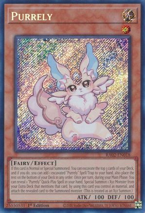 Image of Purrely (Secret Rare) (RA02-EN018) - 25th Anniversary Rarity Collection II 1st Edition