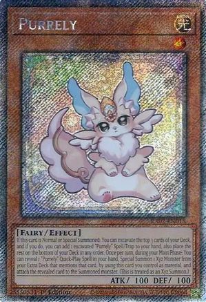 Image of Purrely  (Platinum Secret Rare) (RA02-EN018) - 25th Anniversary Rarity Collection II 1st Edition