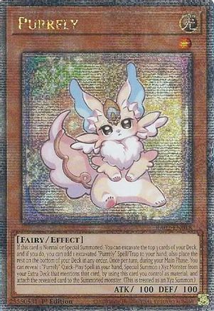 Image of Purrely (Quarter Century Secret Rare) (RA02-EN018) - 25th Anniversary Rarity Collection II 1st Edition