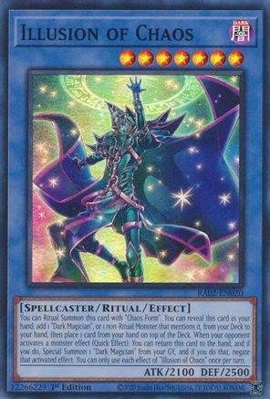 Image of Illusion of Chaos (RA02-EN020) - 25th Anniversary Rarity Collection II 1st Edition