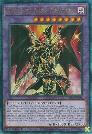 Image of Red-Eyes Dark Dragoon (PUR) (RA02-EN021) - 25th Anniversary Rarity Collection II 1st Edition