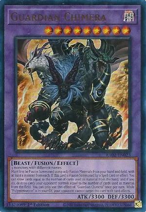 Image of Guardian Chimera (UR) (RA02-EN023) - 25th Anniversary Rarity Collection II 1st Edition