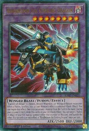 Image of Rindbrumm the Striking Dragon (PUR) (RA02-EN025) - 25th Anniversary Rarity Collection II 1st Edition