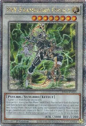 Image of PSY-Framelord Omega (Quarter Century Secret Rare) (RA02-EN028) - 25th Anniversary Rarity Collection II 1st Edition