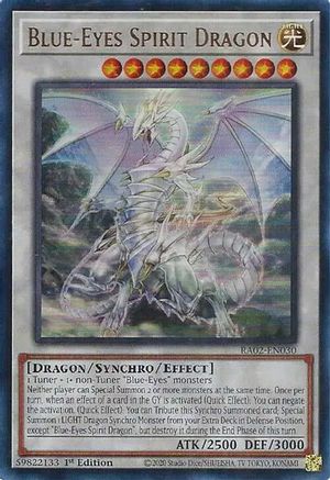 Image of Blue-Eyes Spirit Dragon (UR) (RA02-EN030) - 25th Anniversary Rarity Collection II 1st Edition