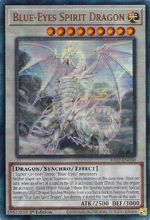 Image of Blue-Eyes Spirit Dragon (PUR) (RA02-EN030) - 25th Anniversary Rarity Collection II 1st Edition