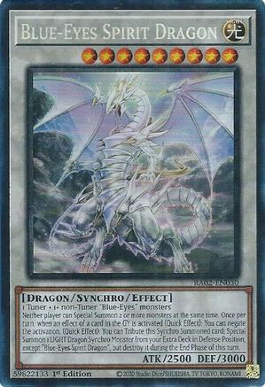 Image of Blue-Eyes Spirit Dragon (PCR) (RA02-EN030) - 25th Anniversary Rarity Collection II 1st Edition