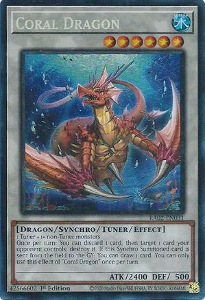 Image of Coral Dragon (PCR) (RA02-EN031) - 25th Anniversary Rarity Collection II 1st Edition