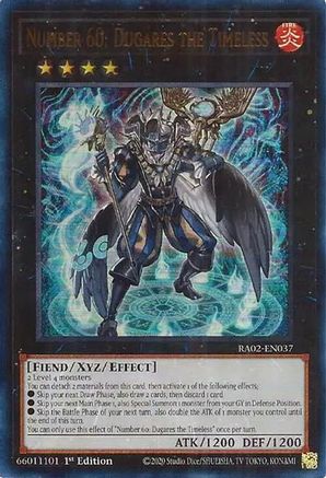 Image of Number 60: Dugares the Timeless (UR) (RA02-EN037) - 25th Anniversary Rarity Collection II 1st Edition