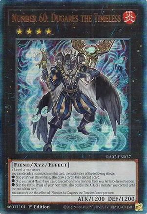 Image of Number 60: Dugares the Timeless (PUR) (RA02-EN037) - 25th Anniversary Rarity Collection II 1st Edition