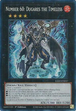 Image of Number 60: Dugares the Timeless (PCR) (RA02-EN037) - 25th Anniversary Rarity Collection II 1st Edition