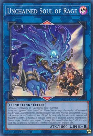 Image of Unchained Soul of Rage (RA02-EN041) - 25th Anniversary Rarity Collection II 1st Edition