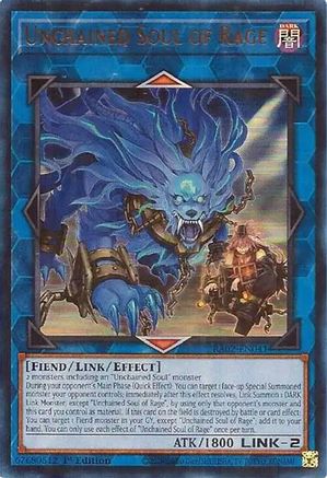 Image of Unchained Soul of Rage (UR) (RA02-EN041) - 25th Anniversary Rarity Collection II 1st Edition