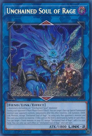 Image of Unchained Soul of Rage (Secret Rare) (RA02-EN041) - 25th Anniversary Rarity Collection II 1st Edition