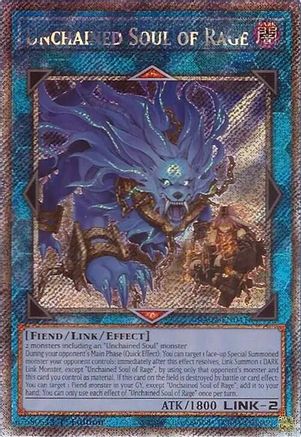 Image of Unchained Soul of Rage (Platinum Secret Rare) (RA02-EN041) - 25th Anniversary Rarity Collection II 1st Edition