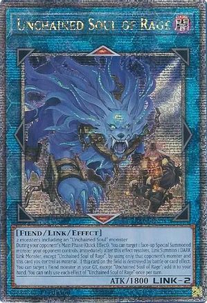 Image of Unchained Soul of Rage (Quarter Century Secret Rare) (RA02-EN041) - 25th Anniversary Rarity Collection II 1st Edition