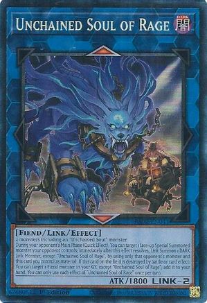 Image of Unchained Soul of Rage (PCR) (RA02-EN041) - 25th Anniversary Rarity Collection II 1st Edition