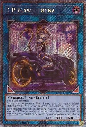 Image of I:P Masquerena (Alternate Art) (Platinum Secret Rare) (RA02-EN042) - 25th Anniversary Rarity Collection II 1st Edition