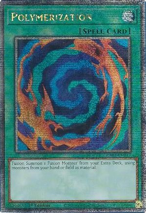 Image of Polymerization (Quarter Century Secret Rare) (RA02-EN047) - 25th Anniversary Rarity Collection II 1st Edition