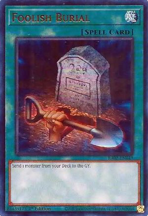 Image of Foolish Burial (UR) (RA02-EN049) - 25th Anniversary Rarity Collection II 1st Edition