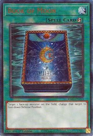 Image of Book of Moon (PUR) (RA02-EN050) - 25th Anniversary Rarity Collection II 1st Edition
