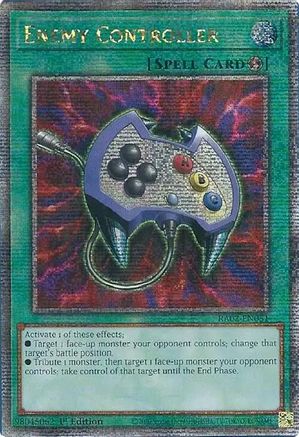 Image of Enemy Controller (Quarter Century Secret Rare) (RA02-EN051) - 25th Anniversary Rarity Collection II 1st Edition