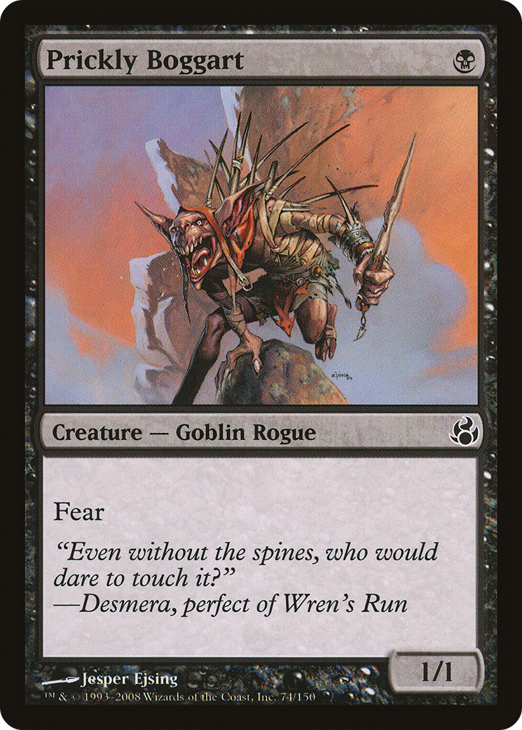 Image of Prickly Boggart (MOR-074) - Morningtide Foil
