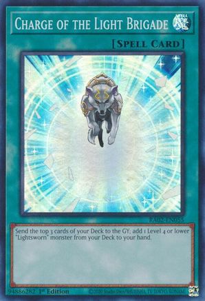 Image of Charge of the Light Brigade (RA02-EN055) - 25th Anniversary Rarity Collection II 1st Edition