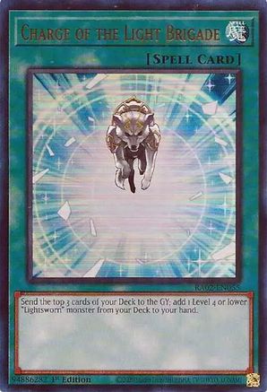 Image of Charge of the Light Brigade (UR) (RA02-EN055) - 25th Anniversary Rarity Collection II 1st Edition