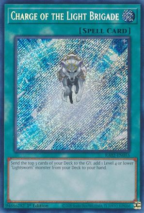 Image of Charge of the Light Brigade (Secret Rare) (RA02-EN055) - 25th Anniversary Rarity Collection II 1st Edition