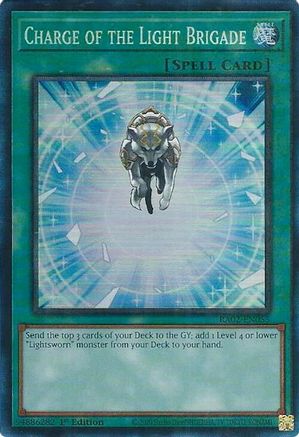Image of Charge of the Light Brigade (PCR) (RA02-EN055) - 25th Anniversary Rarity Collection II 1st Edition