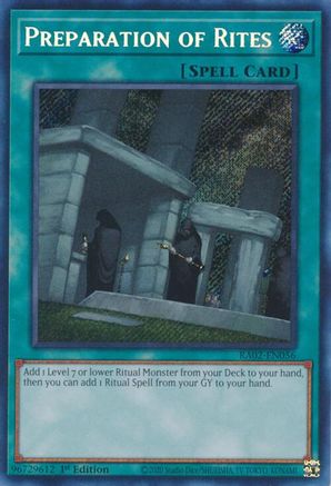 Image of Preparation of Rites (Secret Rare) (RA02-EN056) - 25th Anniversary Rarity Collection II 1st Edition