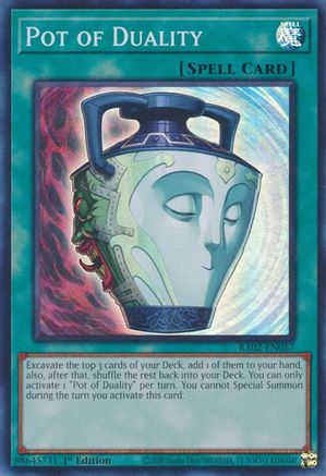 Image of Pot of Duality (RA02-EN057) - 25th Anniversary Rarity Collection II 1st Edition