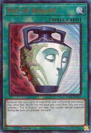 Image of Pot of Duality (PUR) (RA02-EN057) - 25th Anniversary Rarity Collection II 1st Edition