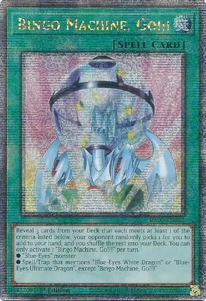 Image of Bingo Machine, Go!!! (Quarter Century Secret Rare) (RA02-EN062) - 25th Anniversary Rarity Collection II 1st Edition