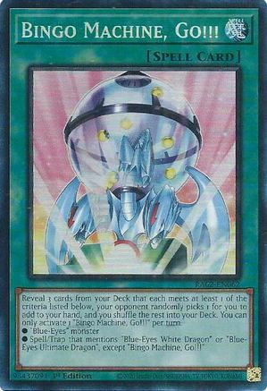 Image of Bingo Machine, Go!!! (PCR) (RA02-EN062) - 25th Anniversary Rarity Collection II 1st Edition