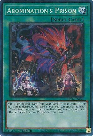Image of Abomination's Prison (PCR) (RA02-EN064) - 25th Anniversary Rarity Collection II 1st Edition