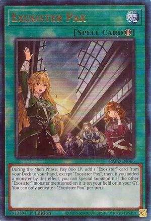Image of Exosister Pax (PUR) (RA02-EN066) - 25th Anniversary Rarity Collection II 1st Edition