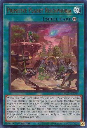 Image of Primitive Planet Reichphobia (UR) (RA02-EN067) - 25th Anniversary Rarity Collection II 1st Edition